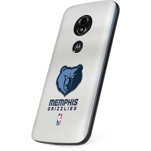 NBA Memphis Grizzlies Home Jersey Moto E5 Play Skin
